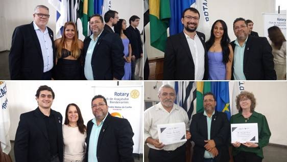 Reunião Ordinária  -1691 - 12 - Posse 3 Companheiros e 2 Associados Honoráros