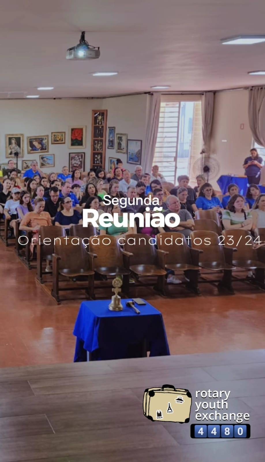 Preparação dos candidatos a intercâmbio 24/25