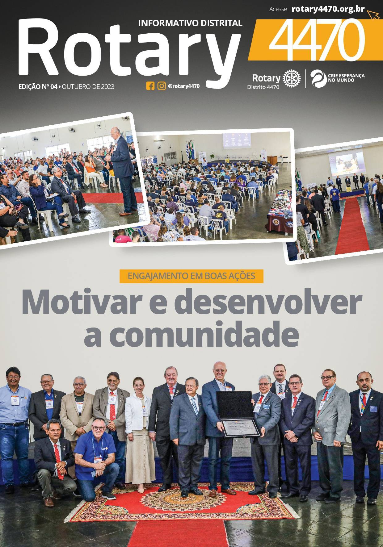 Informativo Rotário de OUTUBRO/2023 - Numero 04 - Carta Mensal