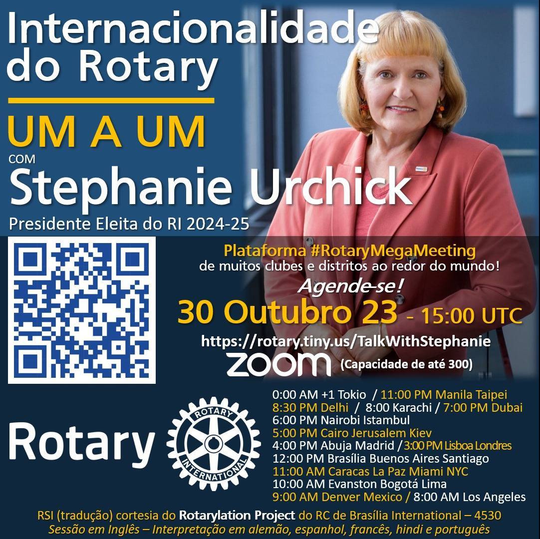 Internacionalidade do Rotary - Palestra