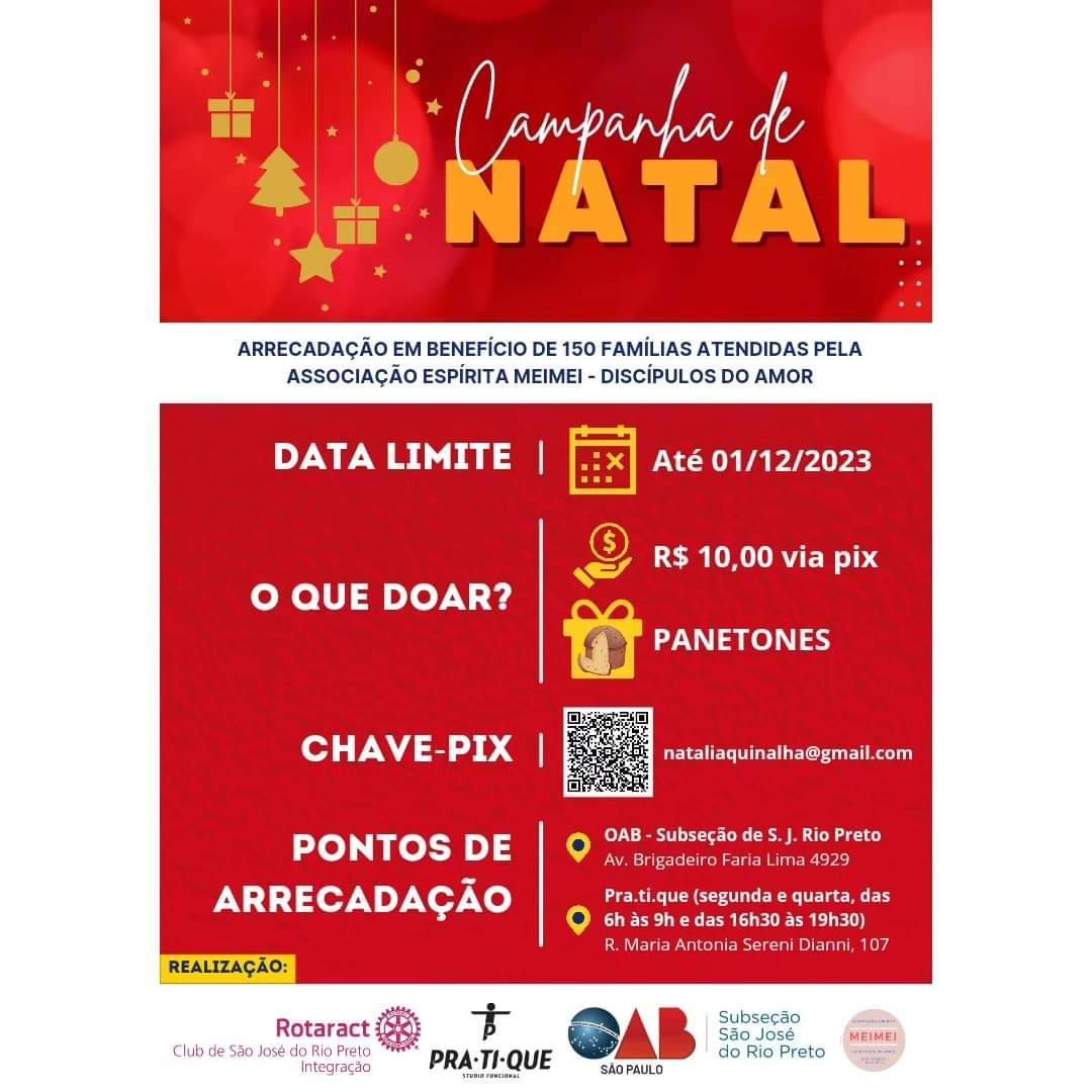 Compartilhe o espírito natalino!