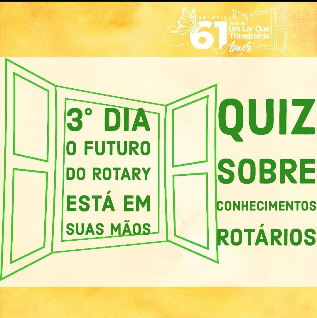 3° dia da SM pelo Interact Club de Novo Horizonte