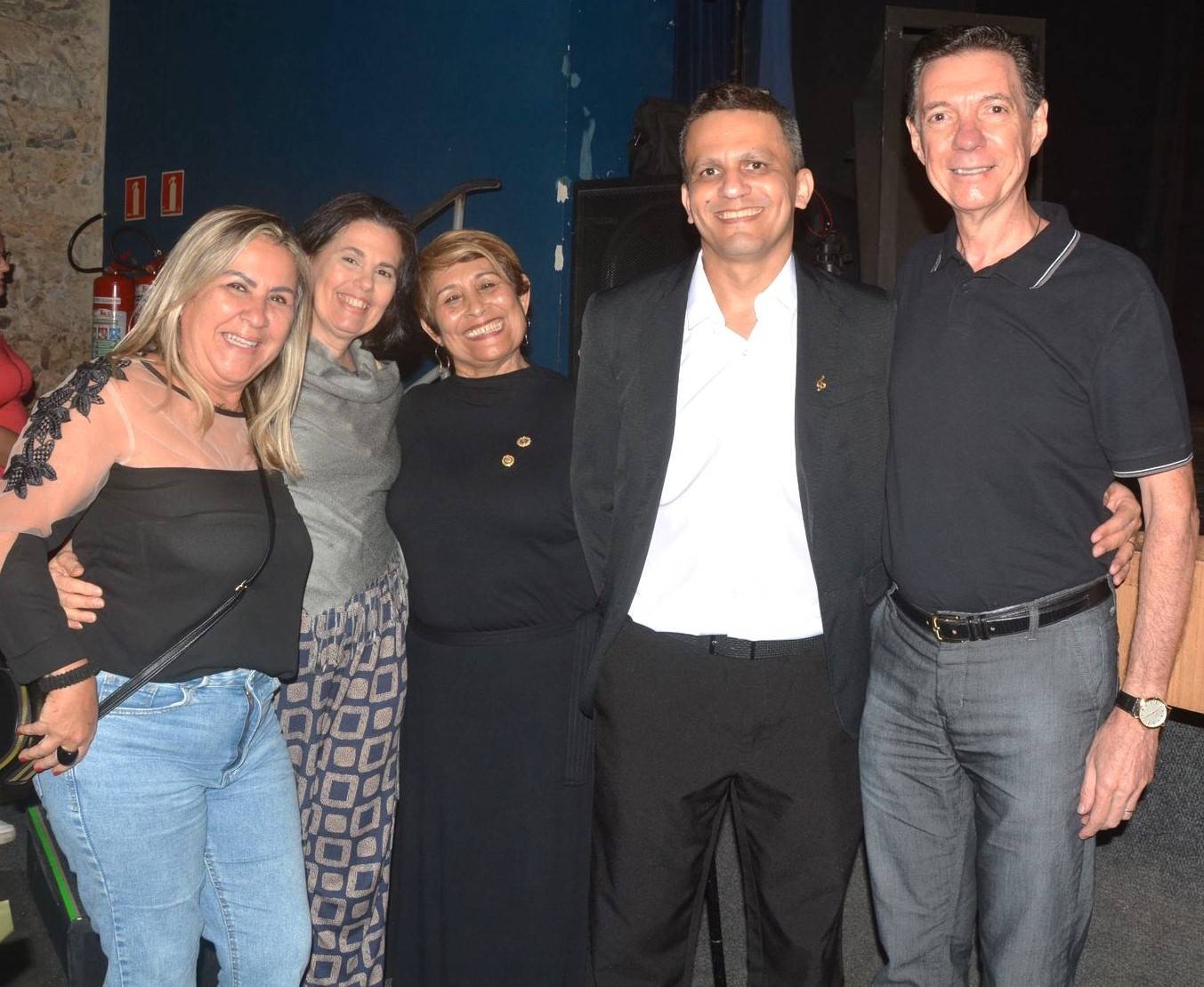 Nossos sócios e o maestro