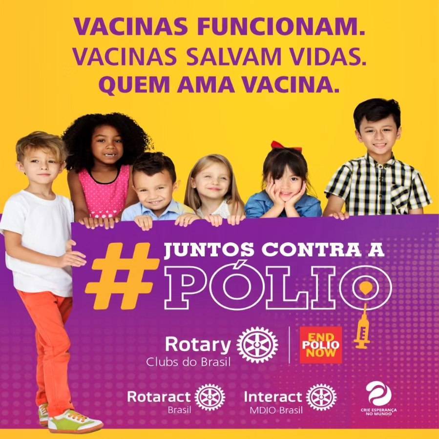 JUNTOS CONTRA A POLIOMELITE❗️