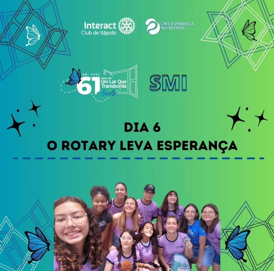 Interact Club de Itápolis arrecadando fundos para a Pólio