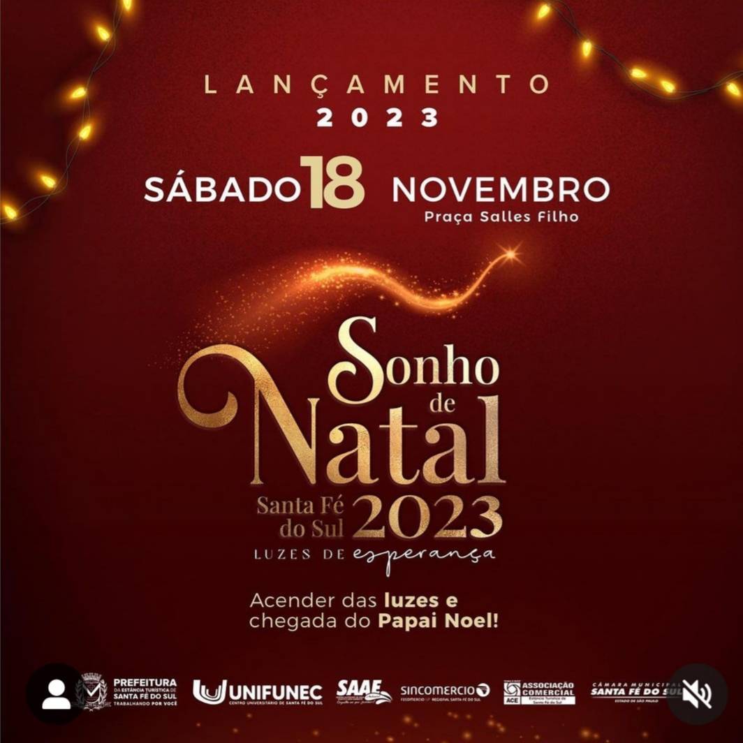 Sonho de Natal em Santa Fé do Sul
