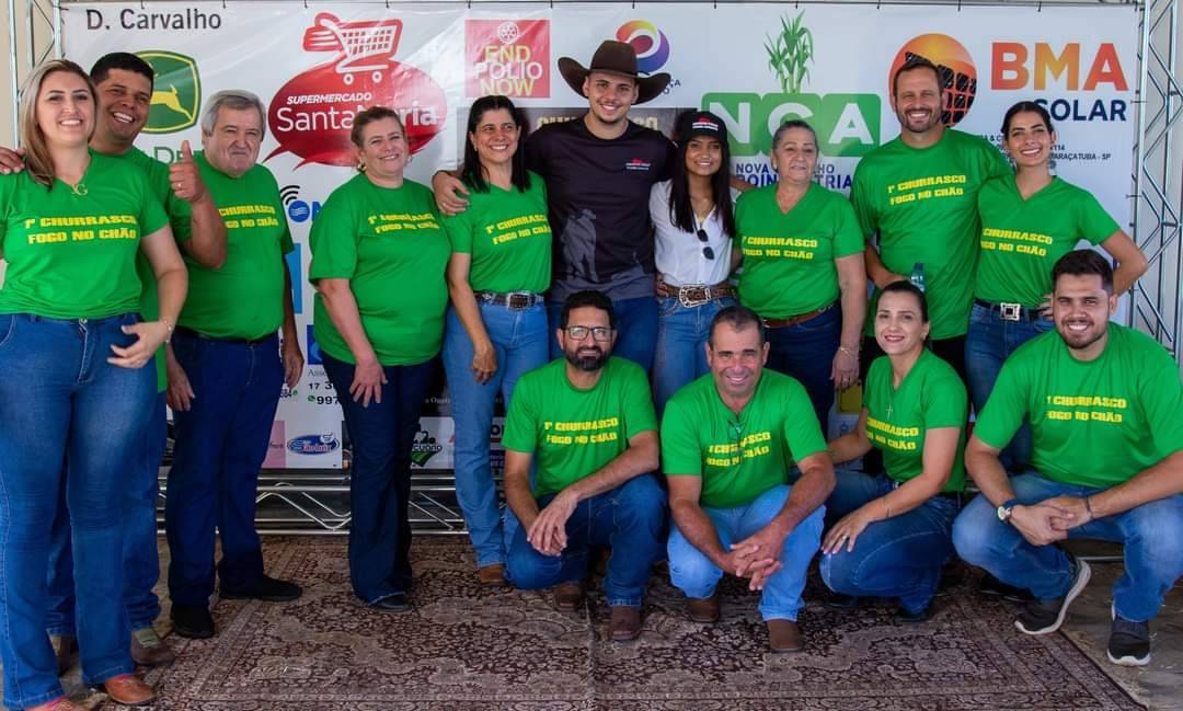 1º Churrasco de Fogo de Chão foi um Sucesso 