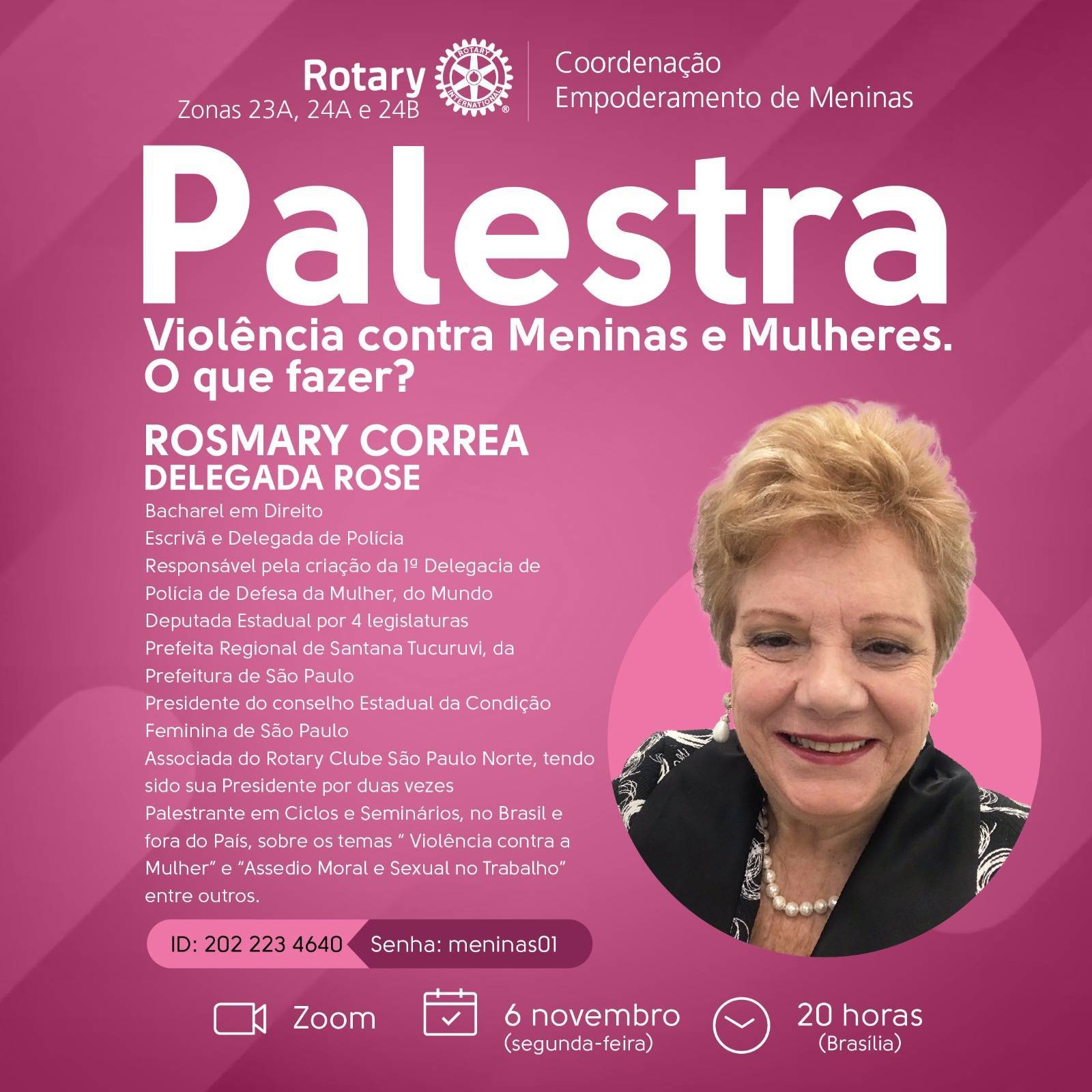 Reunião Violência Contra Meninas e Mulheres. O que fazer?