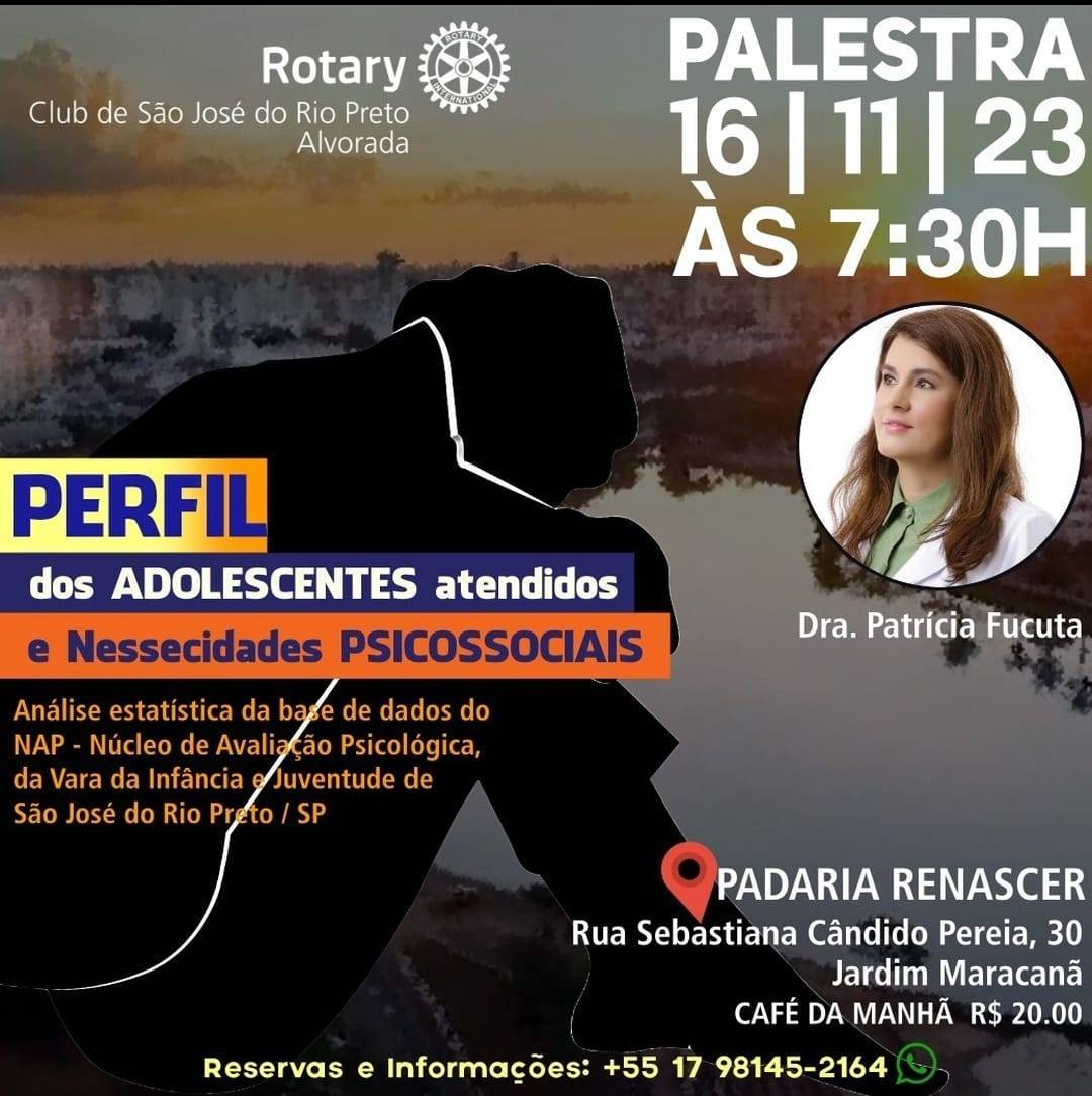 Palestra: "Compreendendo o Perfil e as Necessidades Psicossociais das Crianças e Adolescentes Atendidas"