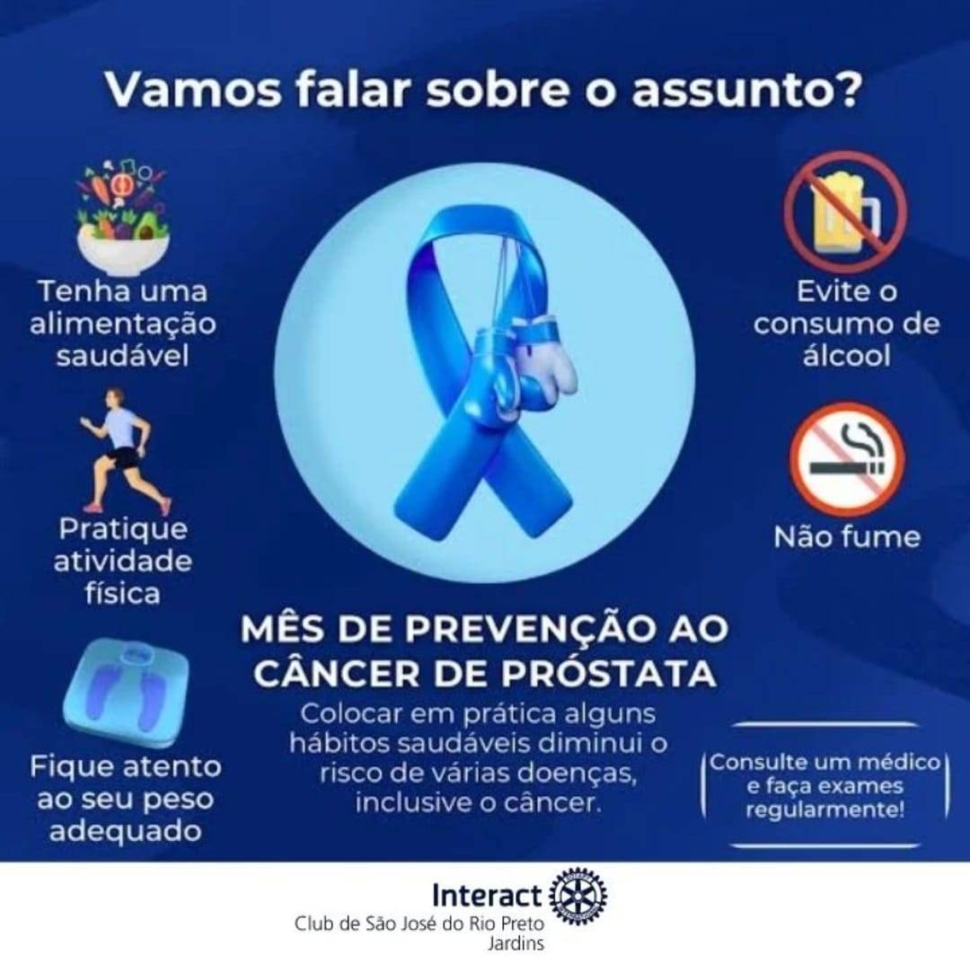 Mês de prevenção do câncer de próstata 
