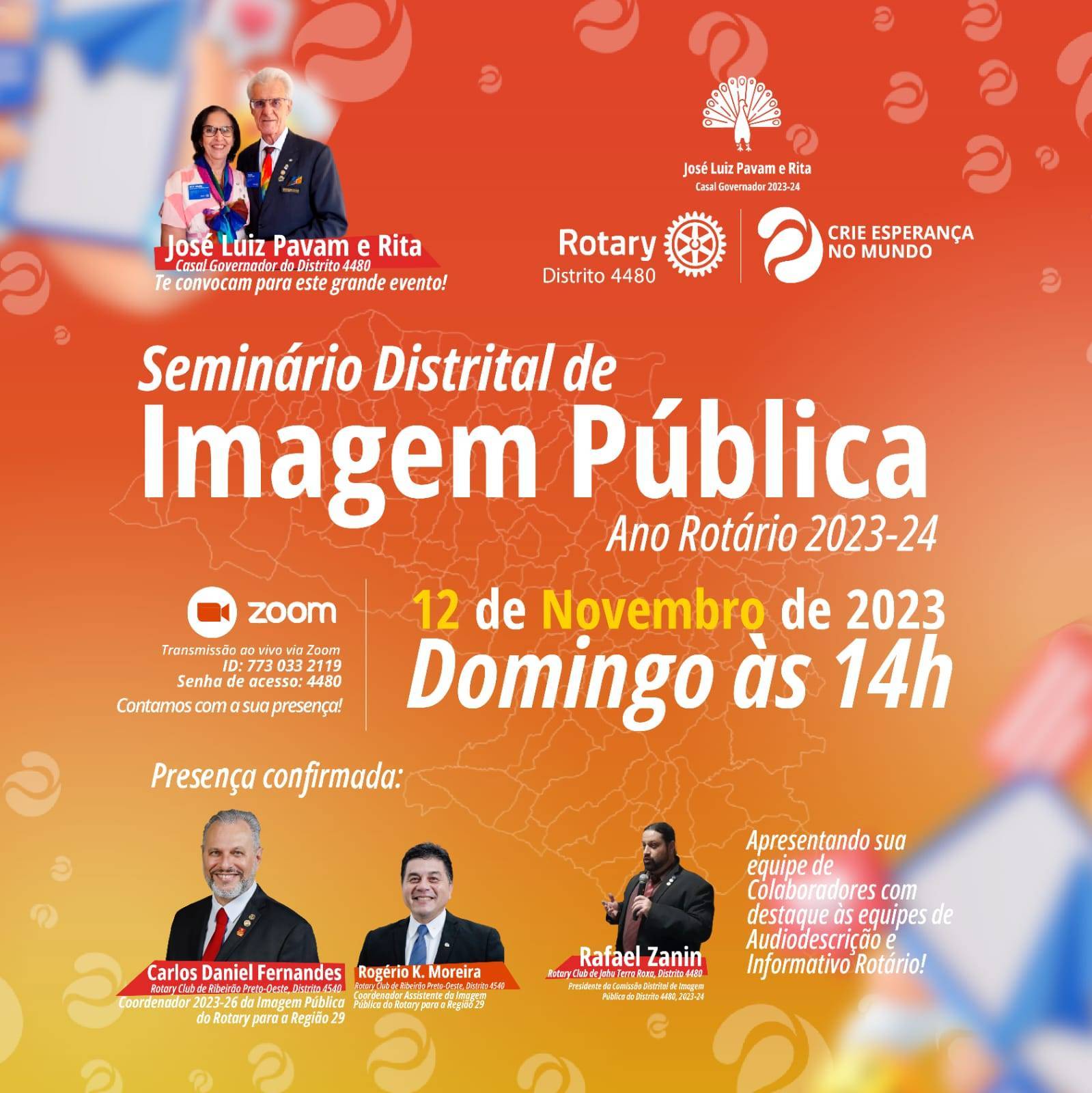 Está chegando Seminário Distrital de Imagem Pública