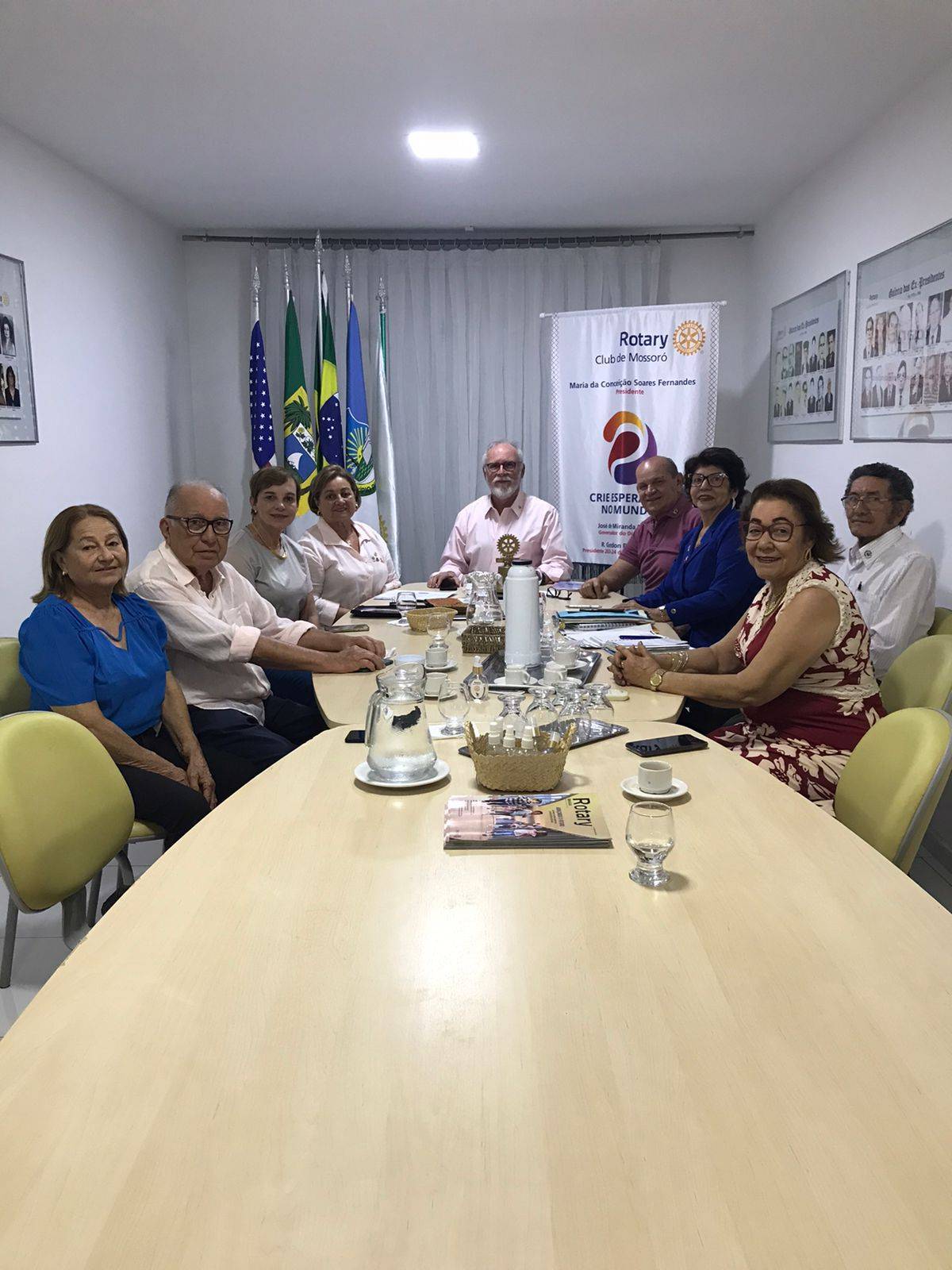 Décima sexta reunião do ano rotário 2023/24