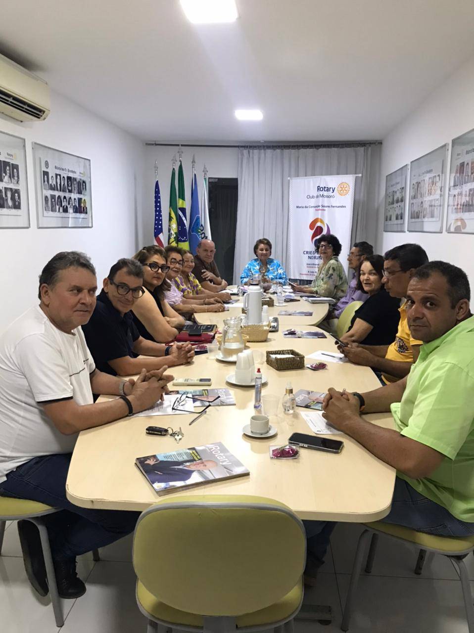 Décima sexta reunião do ano rotário 2023/24