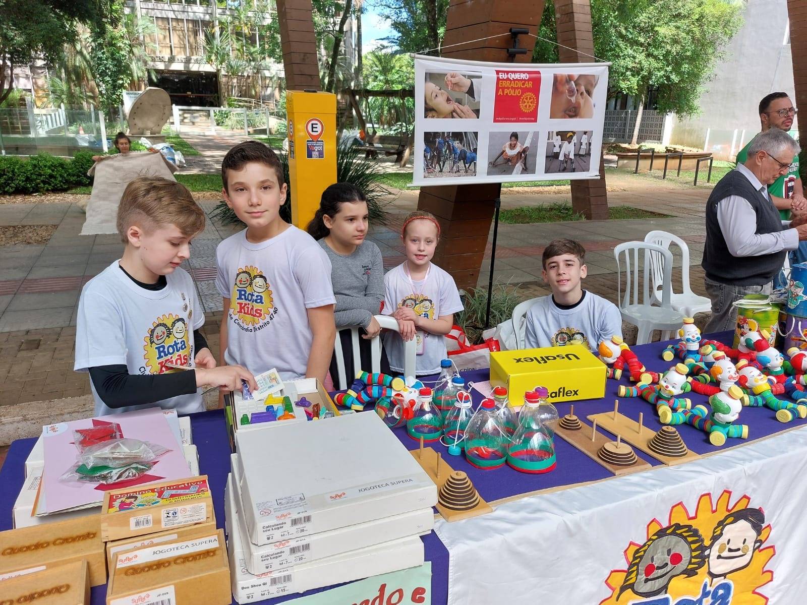 Rotakidianos na Feira da Rua Coberta
