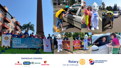 No último sábado, dia 11 de novembro, o Rotary Club de Fraiburgo realizou com grande êxito o 3º Pedágio em prol da erradicação da pólio. O evento contou com a participação ativa da comunidade fraiburguense, que se mostrou solidária e engajada na importante causa.  A ação teve como objetivo arrecadar fundos para contribuir com os esforços globais na erradicação da poliomielite, uma doença que ainda afeta algumas regiões do mundo. O Rotary Club de Fraiburgo tem desempenhado um papel fundamental na conscientização e mobilização da comunidade para combater essa enfermidade.  Durante o pedágio, membros do Rotary agradeceram calorosamente cada pessoa que parou para contribuir, seja com uma doação financeira ou simplesmente dedicando um momento para ouvir sobre a luta contra a pólio. A participação e apoio da população fraiburguense foram essenciais para o sucesso da iniciativa.  "Agradecemos de coração a cada indivíduo que se uniu ativamente à nossa luta contra a pólio. Juntos, fazemos a diferença e estamos mais próximos de alcançar o objetivo de um mundo livre dessa doença devastadora", destacou o presidente Sidnei Pontes do Rotary Club de Fraiburgo.  Os recursos arrecadados no 3º Pedágio serão destinados a programas de vacinação e conscientização, contribuindo diretamente para as ações do Rotary International no combate à poliomielite em todo o mundo.  O Rotary Club de Fraiburgo reafirma seu compromisso com a saúde global e agradece a generosidade da comunidade, ressaltando que é através da união e da solidariedade que é possível fazer a diferença na vida das pessoas.  Juntos, Fraiburgo segue na vanguarda da luta contra a pólio, mostrando que quando a comunidade se une, grandes conquistas são possíveis.