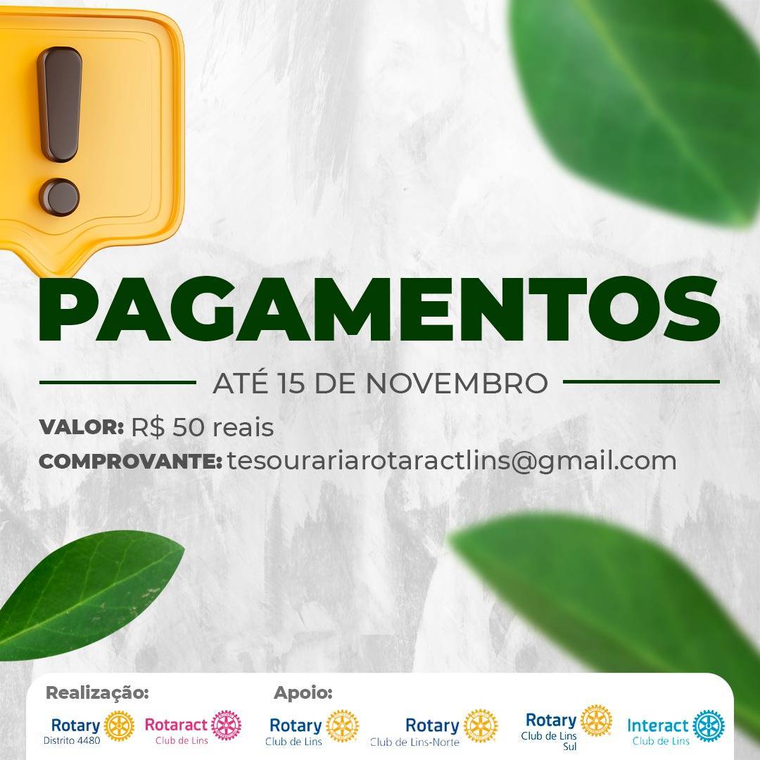 RYLA - INSCRIÇÕES ABERTAS