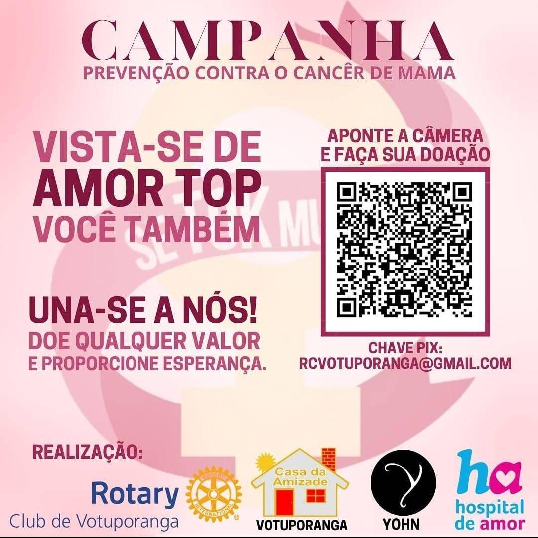 CAMPANHA DE PREVENÇÃO CONTRA O CANCÊR DE MAMA