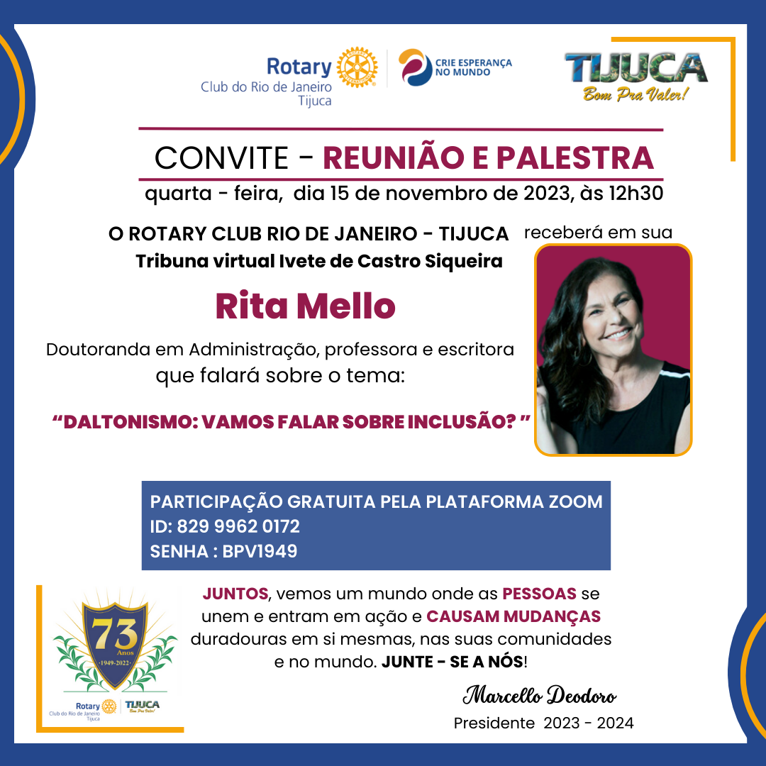 Por Siomara Castro Presidente da Comissão de Imagem Pública