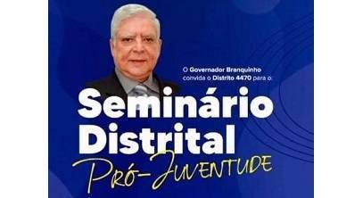 SEMINÁRIO DISTRITAL  PRESENCIAL  PRO-JUVENTUDE