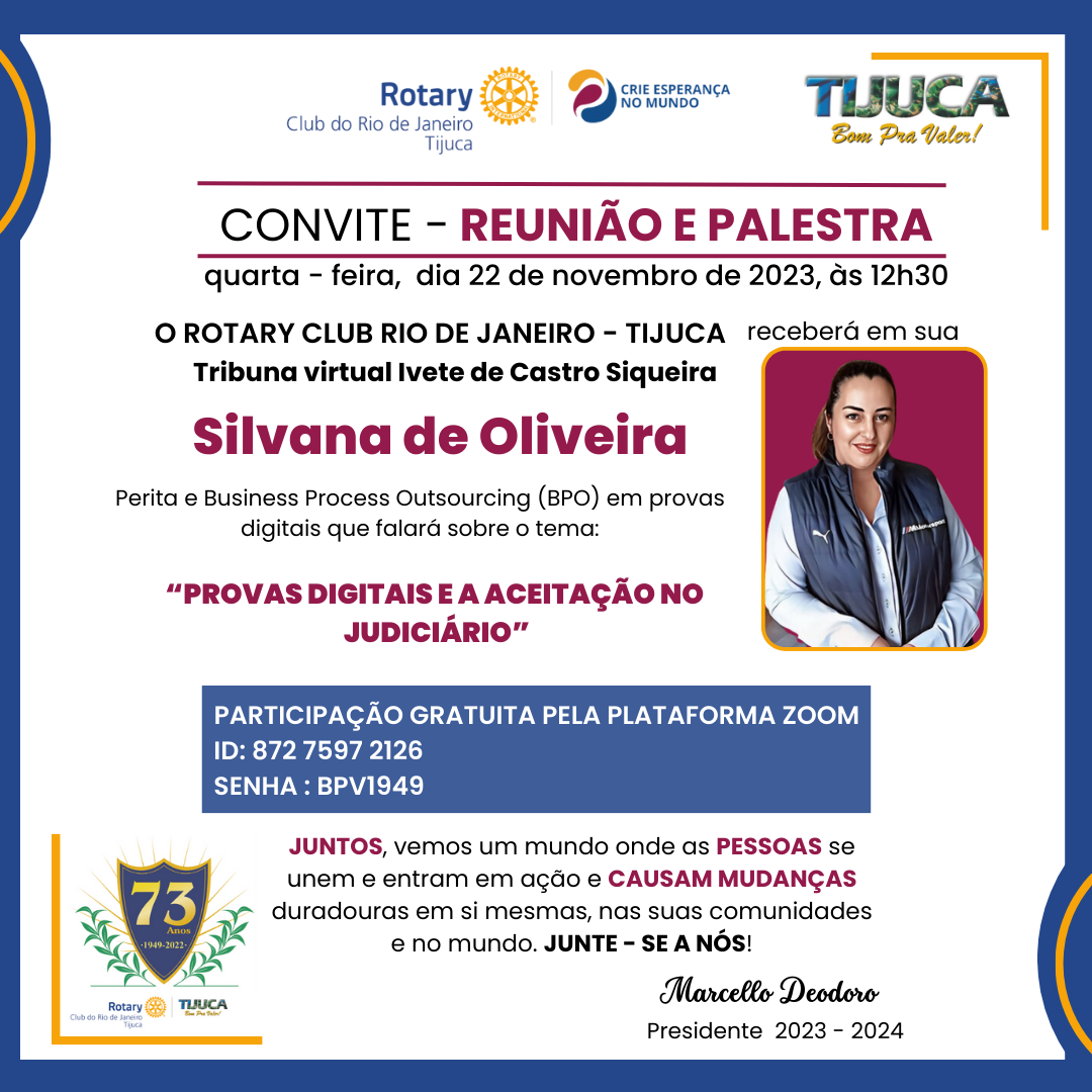 Por Siomara Castro Presidente da Comissão de Imagem Pública