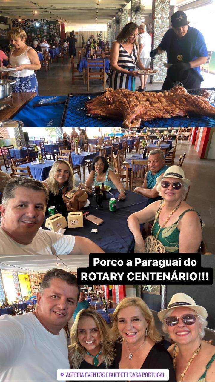 Festa com "Porco à Paraguaia" do Rotary Club de São José do Rio Preto - Centenário