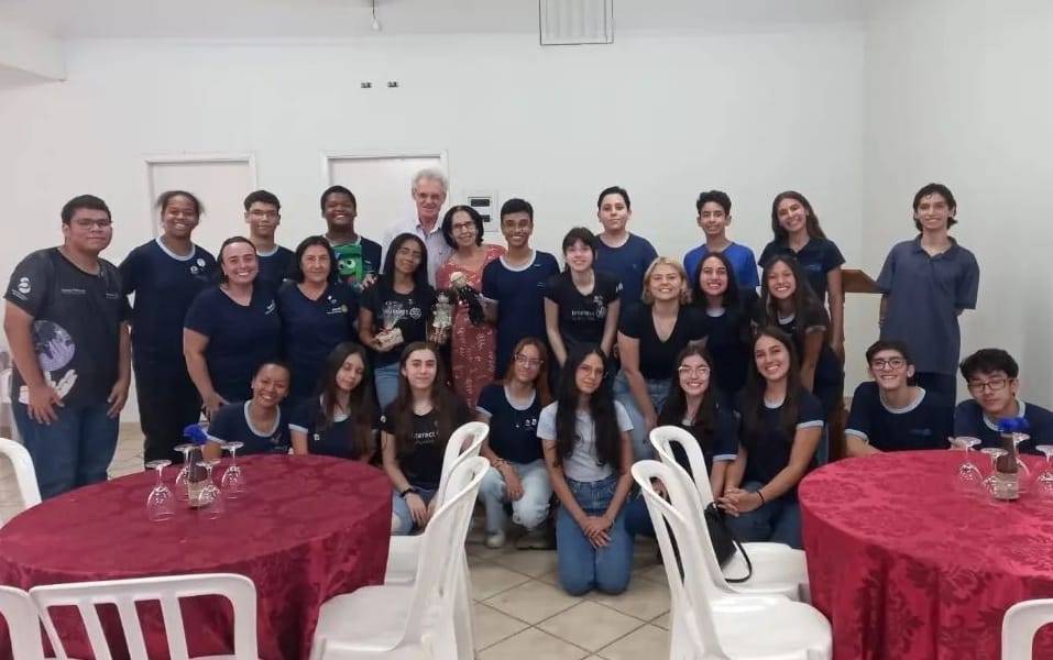 Presença do casal governador no Interact Club de Promissão