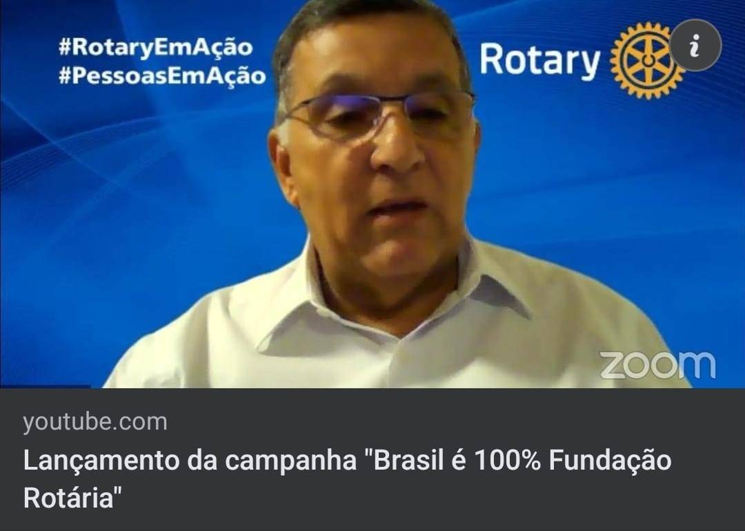 COORDENADORES REGIONAIS da FUNDAÇÃO ROTÁRIA REALIZAM O LANÇAMENTO da CAMPANHA: "O BRASIL É 100% FUNDAÇÃO ROTÁRIA"