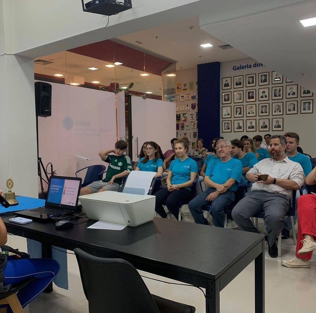 Interact Club de São José do Rio Preto - Palácio das Águas se prepara para a confraternização de Natal e para o treinamento para a posse dos convidados