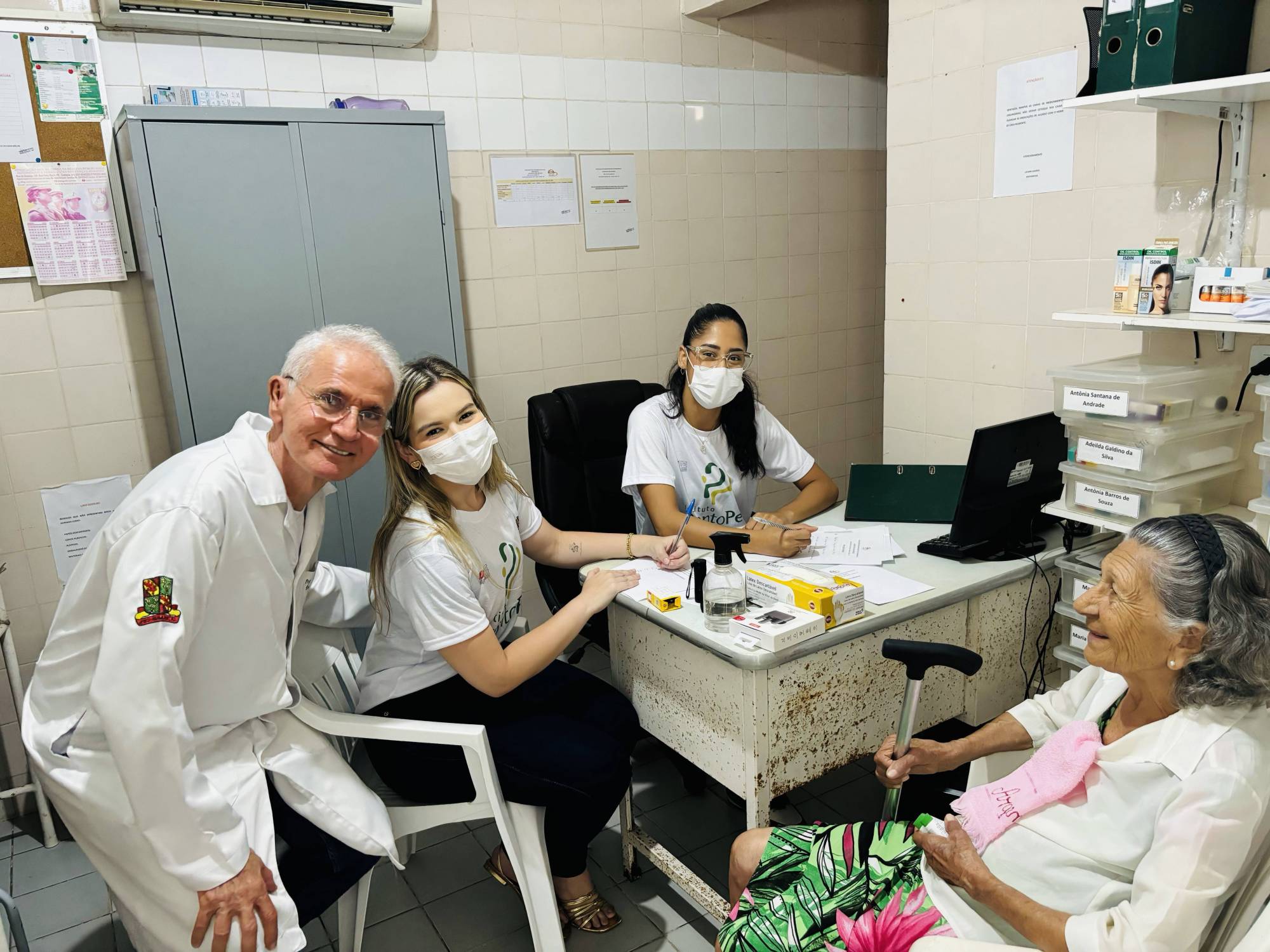 Rotary Day no Lar Batista para Anciãos.