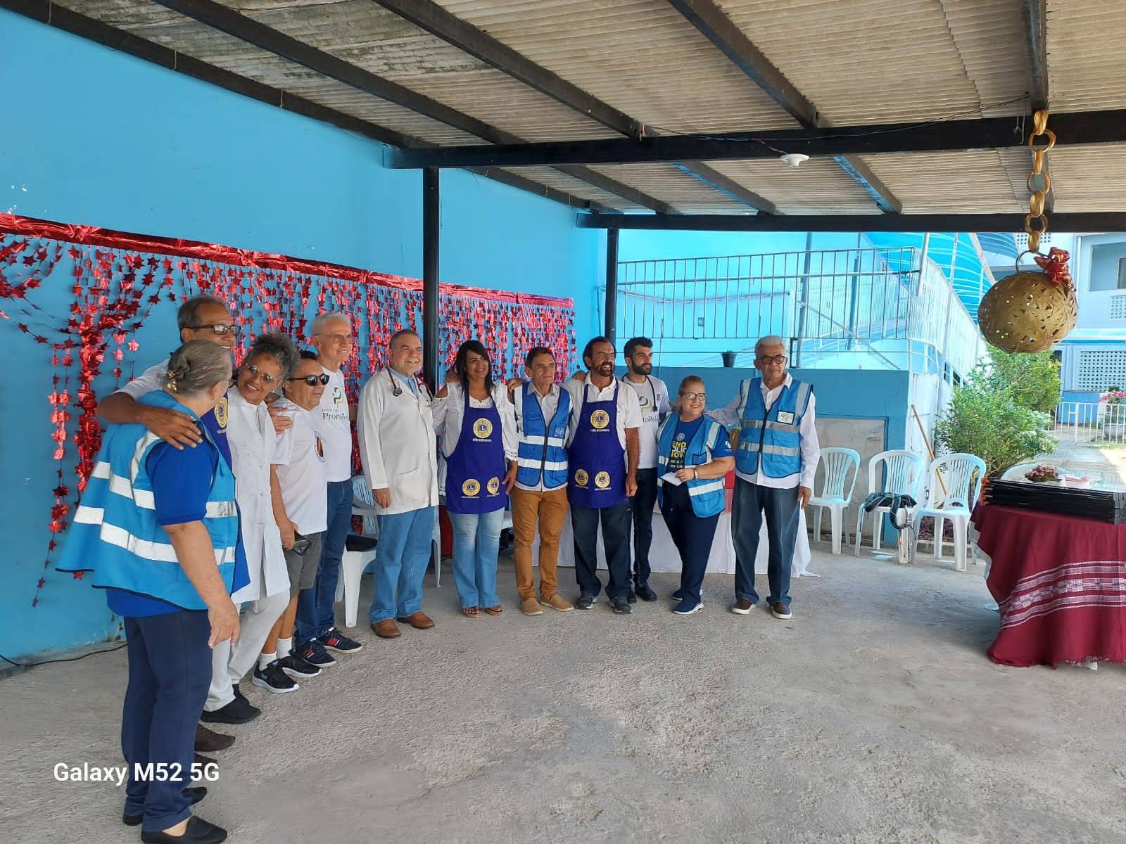 Rotary Day no Lar Batista para Anciãos.