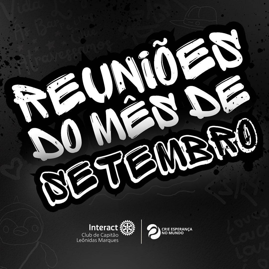 Reuniões de setembro 
