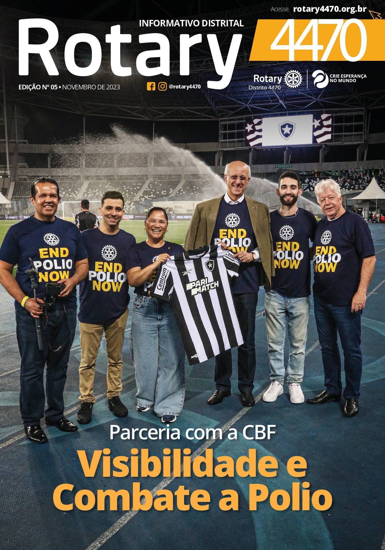 Informativo Rotário de NOVEMBRO/2023 - Numero 05 - Carta Mensal