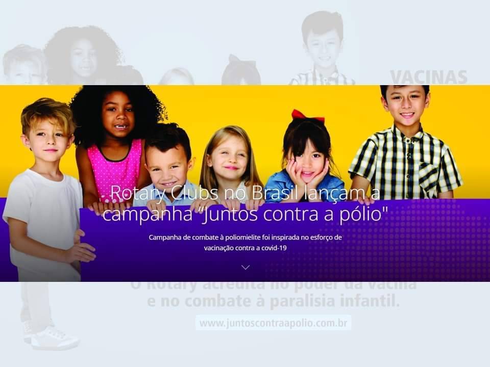 Sucesso de campanha de vacinação pelos Rotarys Clubs