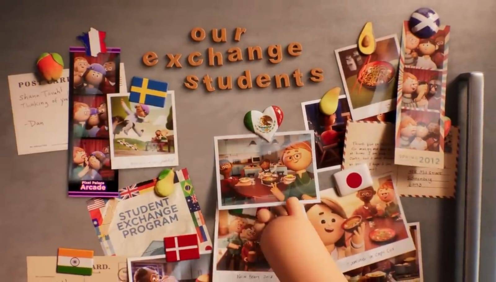 Vídeo homenageia programa de intercâmbio 