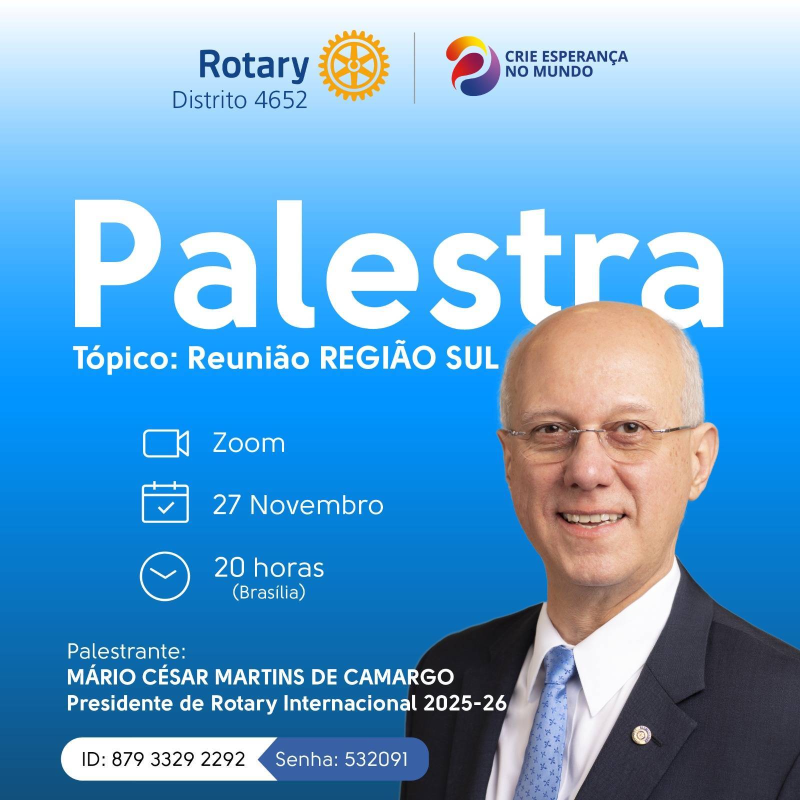 Reunião Zoom - Mario Cesar Martins de Camargo 