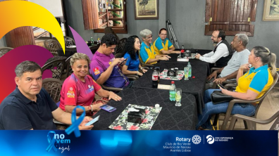 Almoço com a Governadora Distrital Manuella Keiko