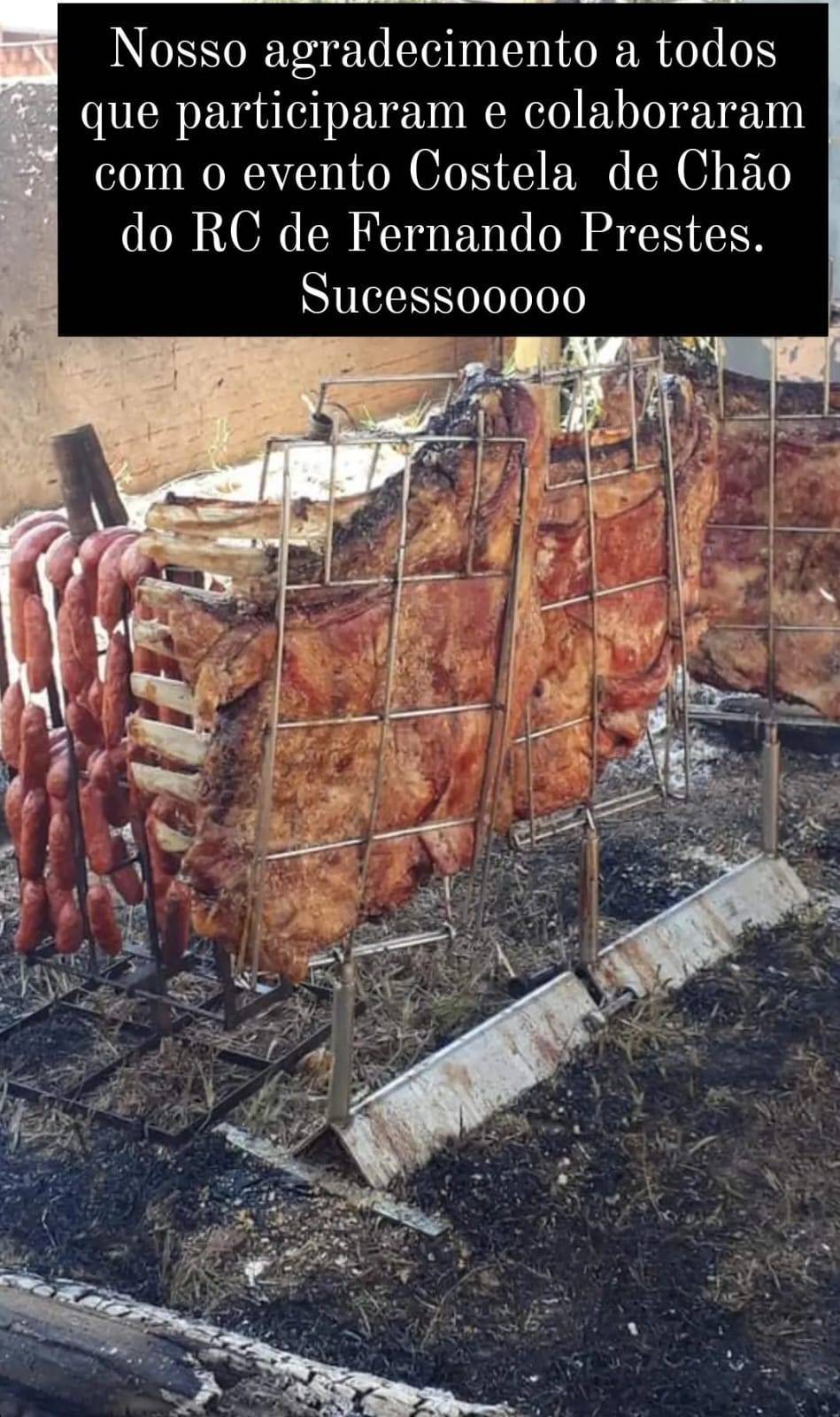Rolou a Costela de Chão do RC de Fernando Prestes  