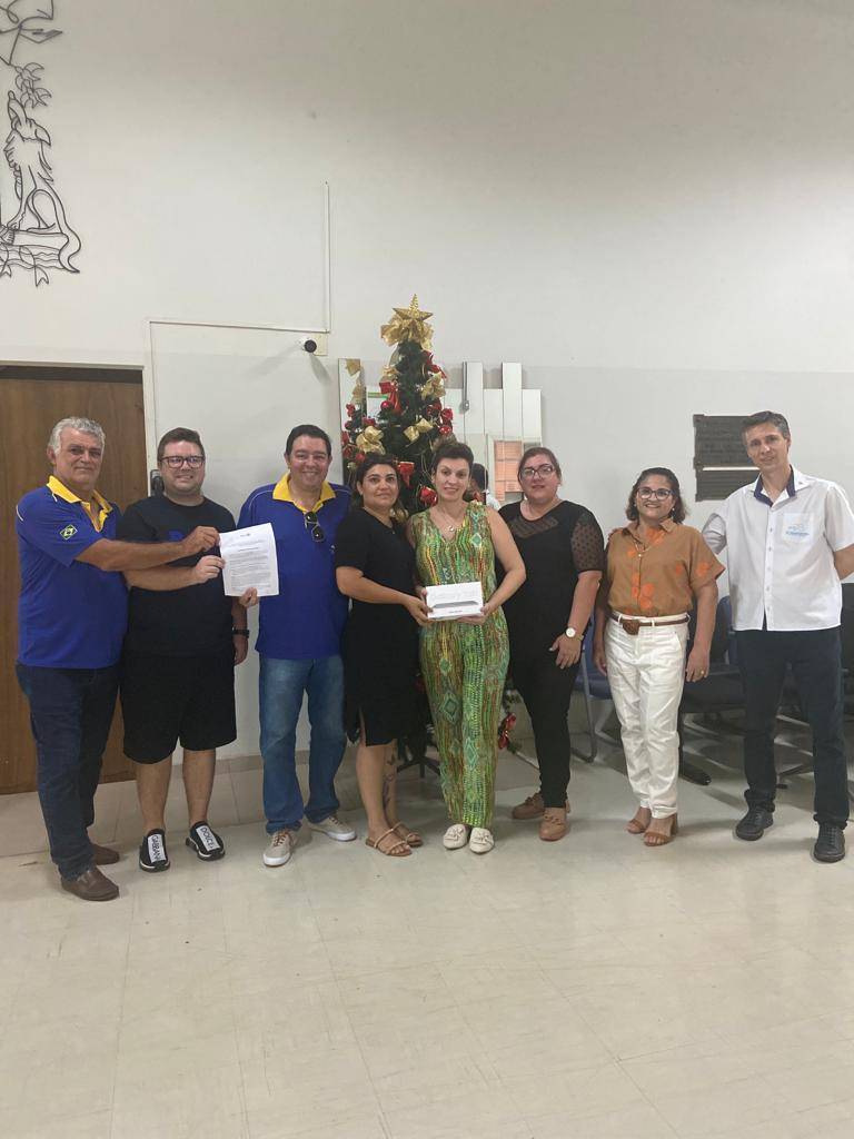 Entrega de Tablet para a Santa Casa de Misericórdia de Bariri