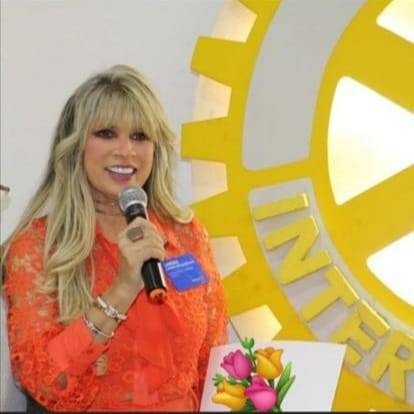 Governadora Sandra Gonçalves Dias é indicada para ser a representante do Presidente do Rotary International na Conferência Distrital do Distrito 4480