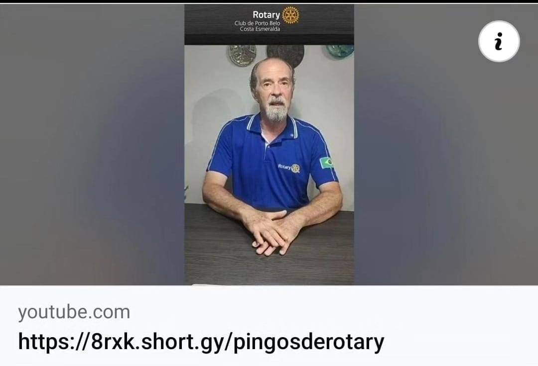 "Pingos de Rotary" no Youtube