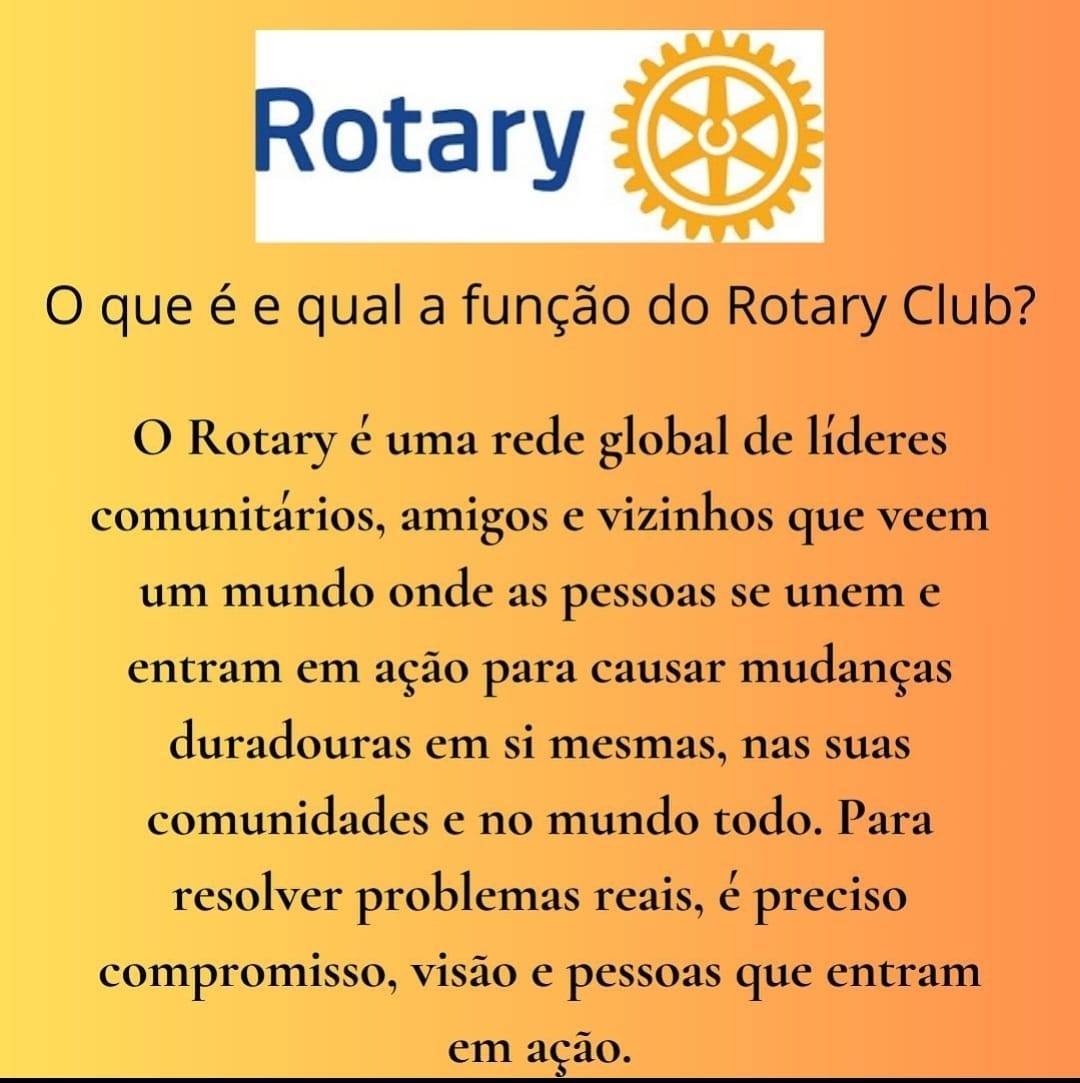 Conheça mais o Rotary Club