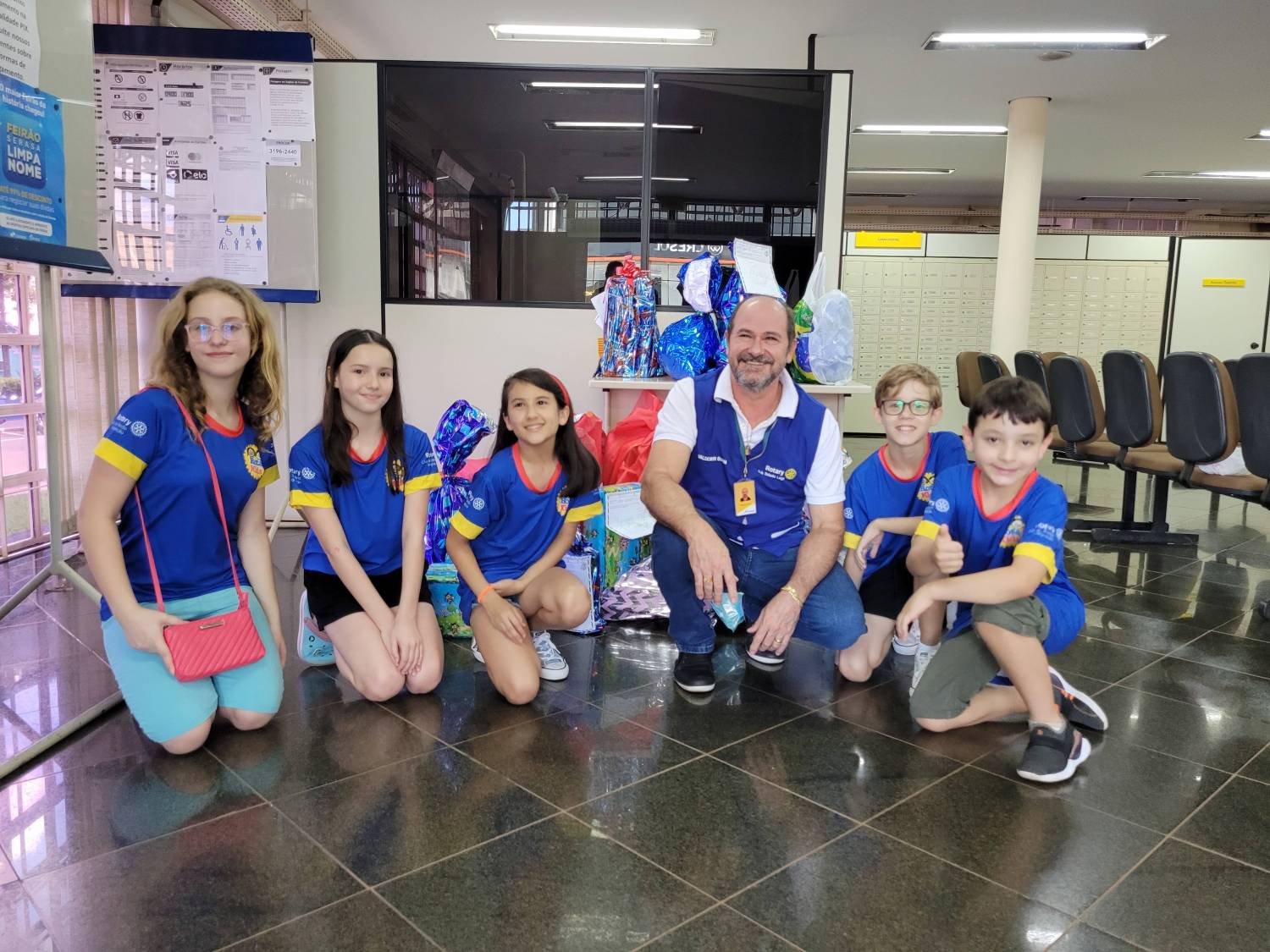 Rotakids de Toledo Integração participa da campanha de solidariedade mais querida do país: O PAPAI NOEL DOS CORREIOS