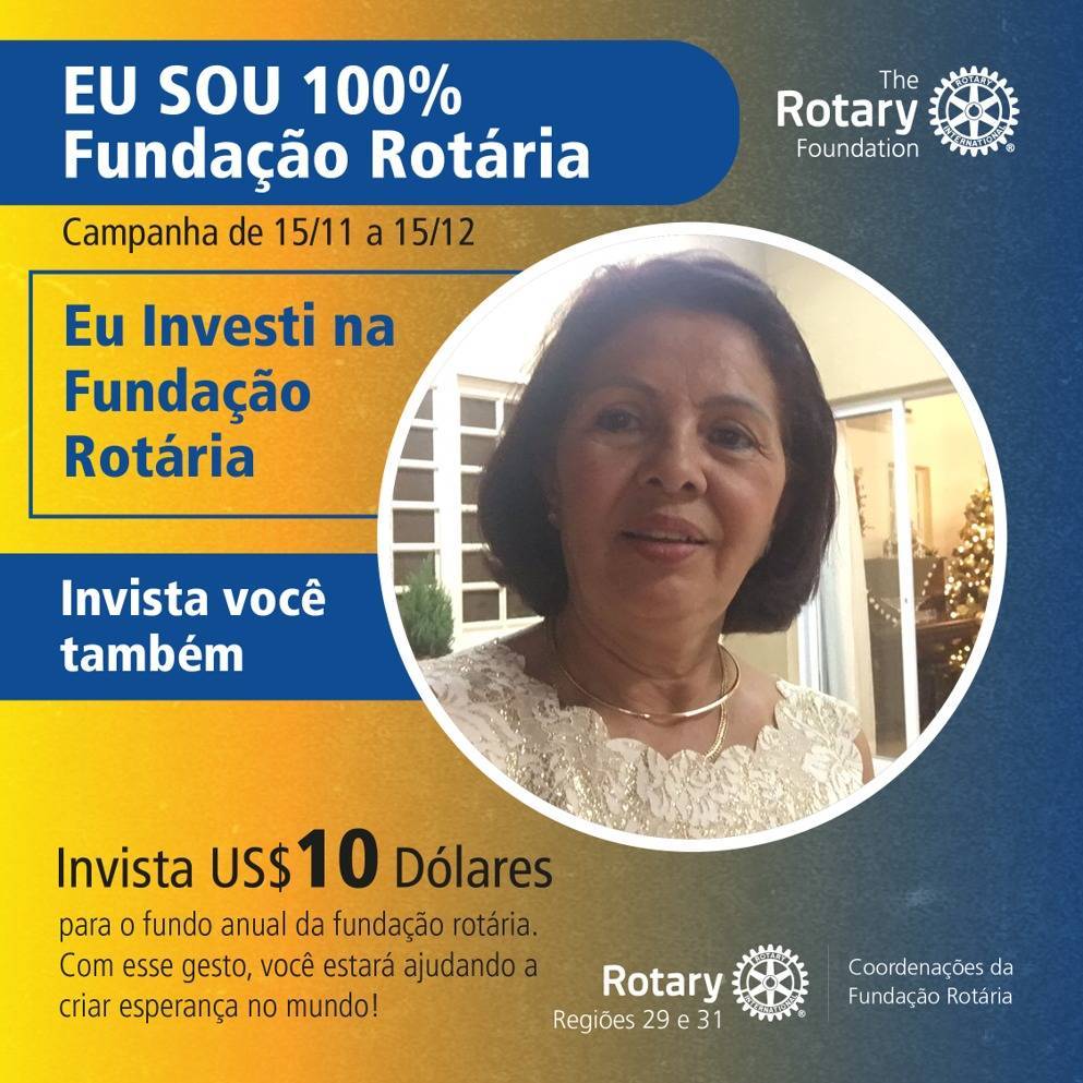 Campanha 100% Fundação Rotária 