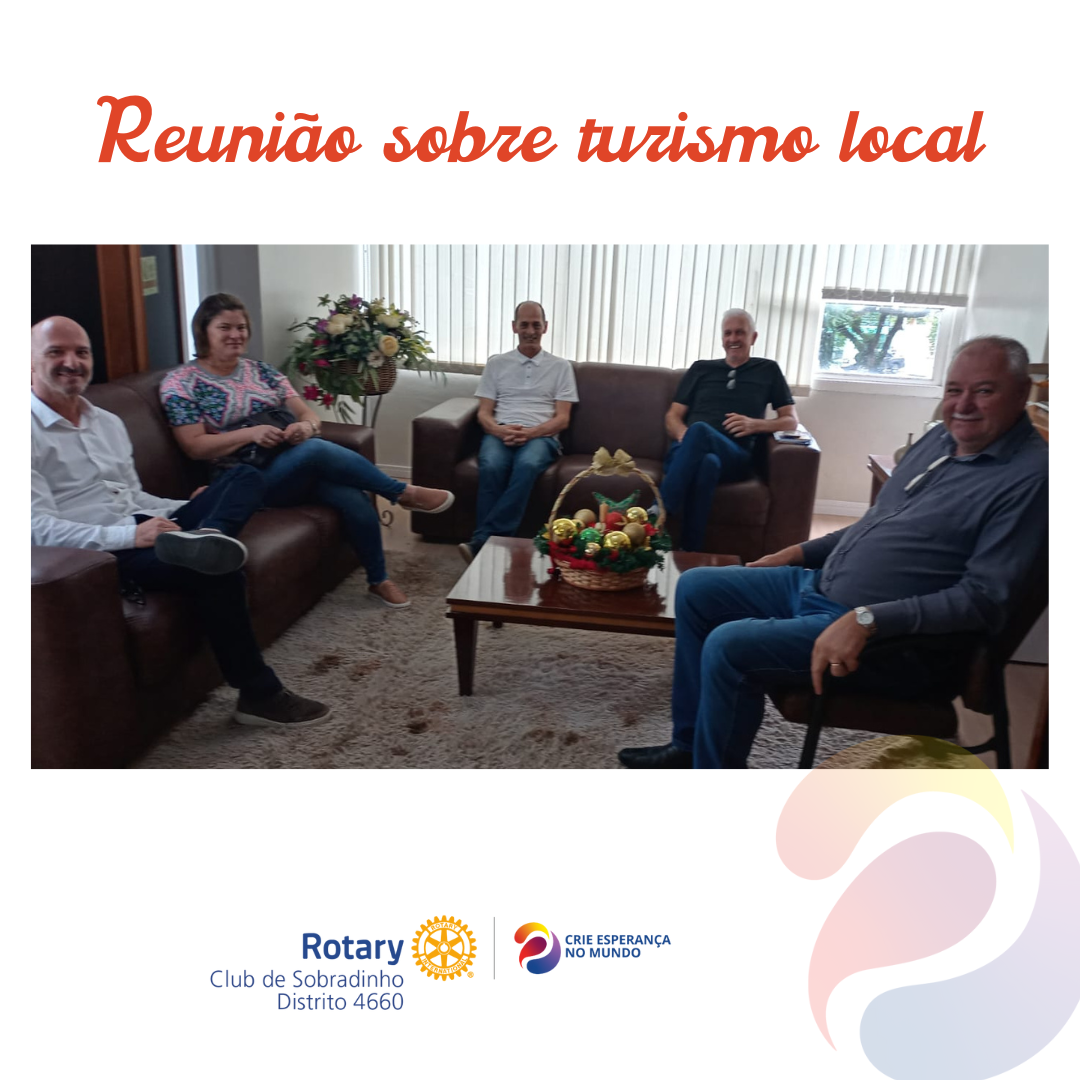 Entidades do Município de Sho (incluindo Rotary) fazem reunião "pró turismo local " tratando sobre eventos e almoço em rodízios nas comunidades que devem ter início após inauguração do cristo que deve acontecer na páscoa de 2024.