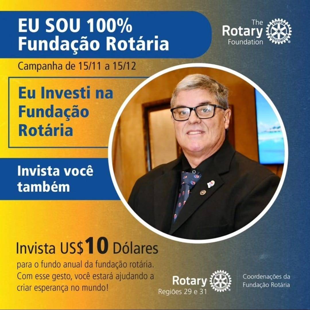 Campanha 100% Fundação Rotária 
