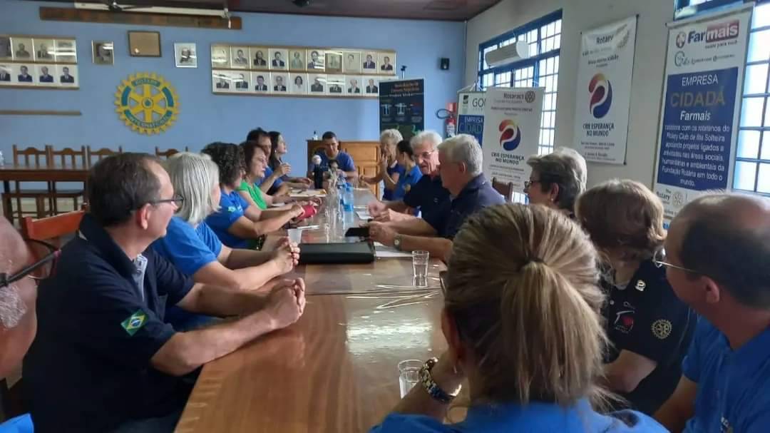 Assembleia com o Rotary Club de Ilha Solteira