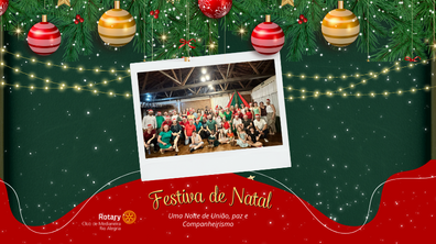 REUNIÃO FESTIVA DE NATAL