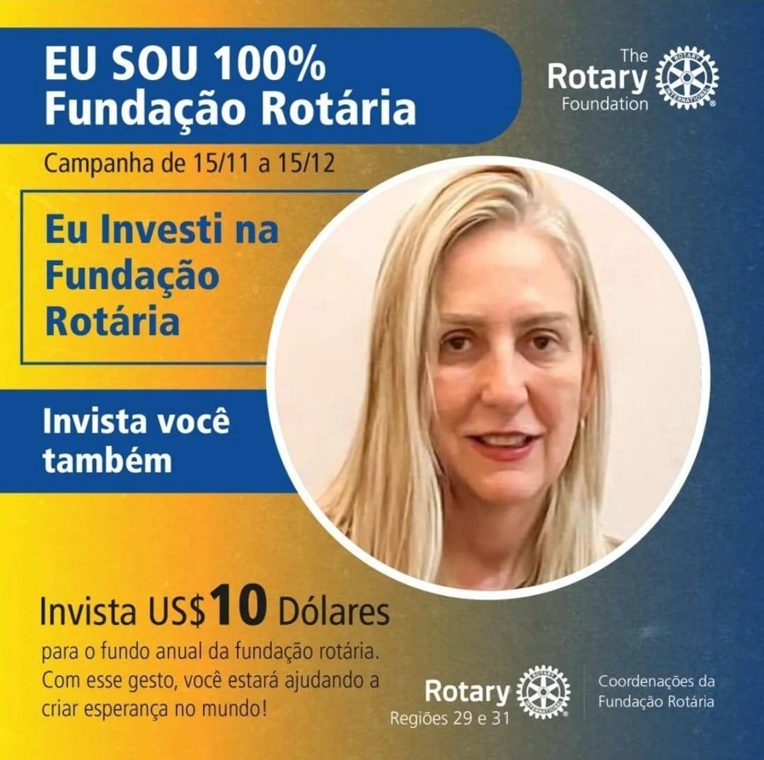 Campanha 100% Fundação Rotária 