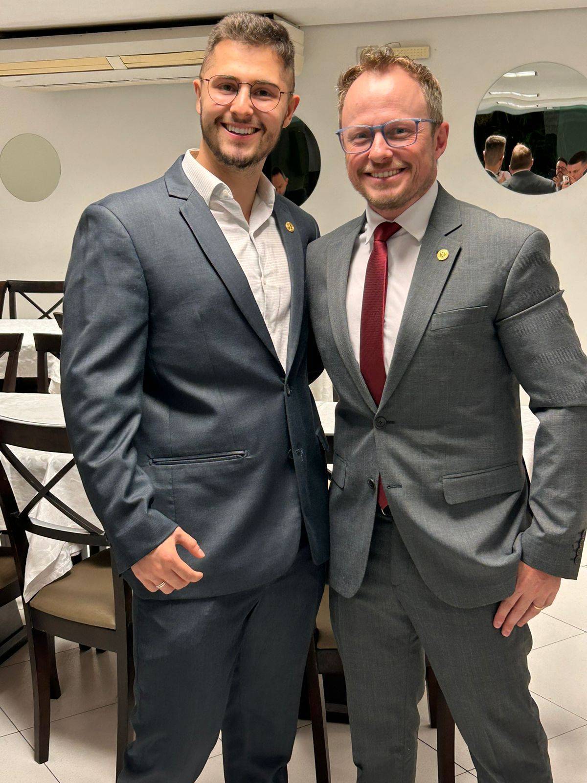 Rotary de Joaçaba  empossa novos integrantes