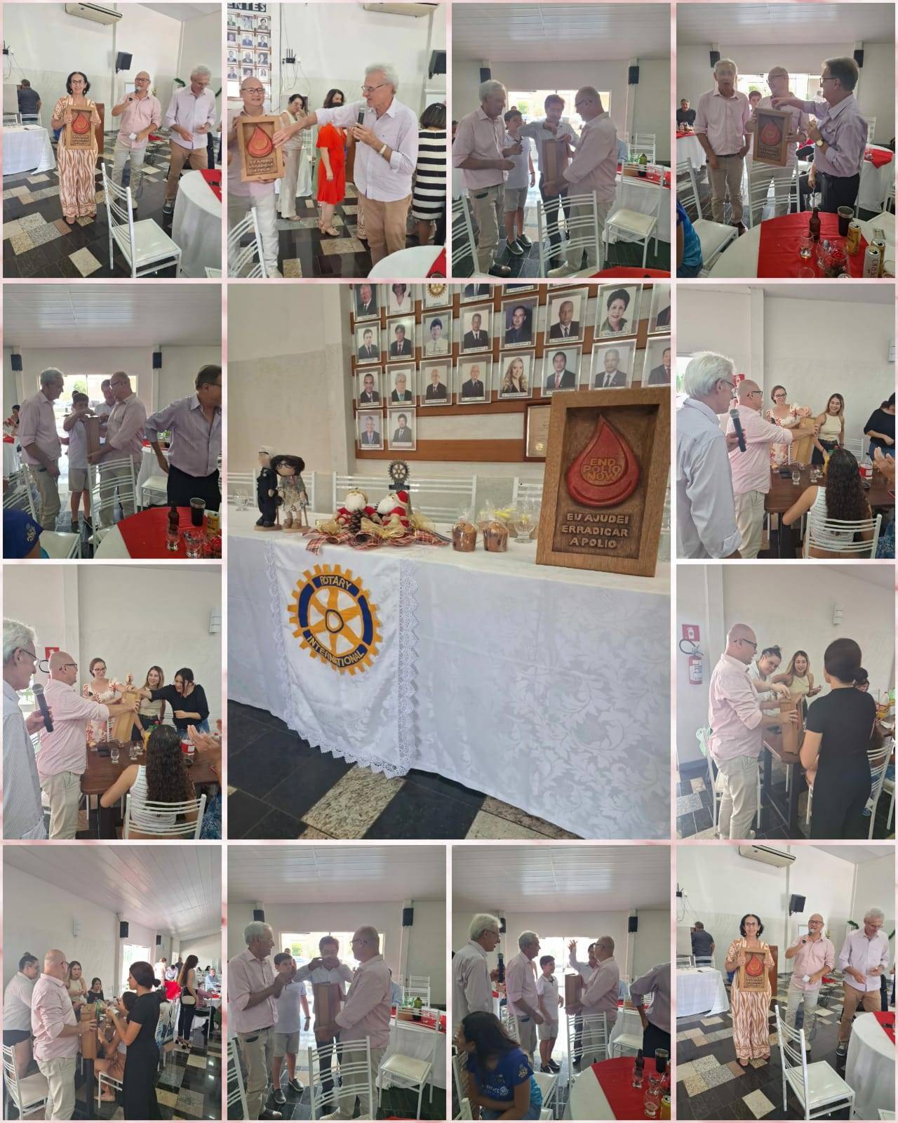 Arrecadação de fundos para a Pólio Plus em Santa Fé do Sul